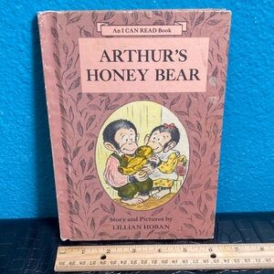 3 📚 for $12: Arthur’s Honey Bear by Lillian Hoban (1974) VINTAGE Hardcover